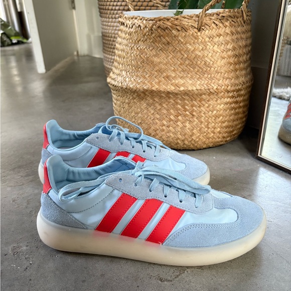 Adidas Sky Blue and Red Barreda Decode Sneaker — Size 9 - Picture 3 of 3